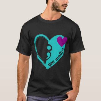 Psykisk hälsa förebyggande bild t shirt