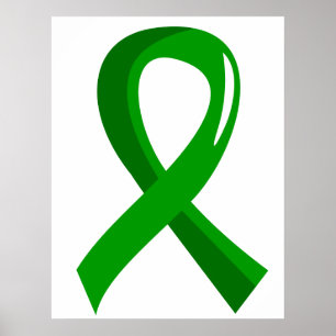 Psykisk hälsa - Grönt Poster