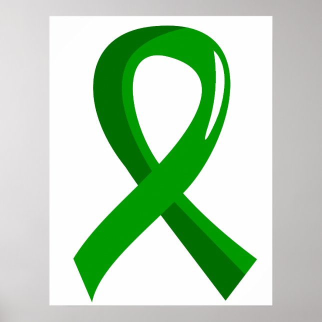 Psykisk hälsa - Grönt Poster (Framsidan)