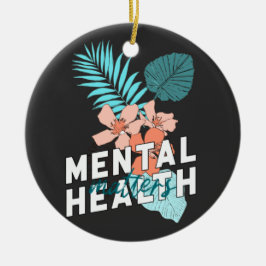 Psykisk hälsa julgransprydnad keramik
