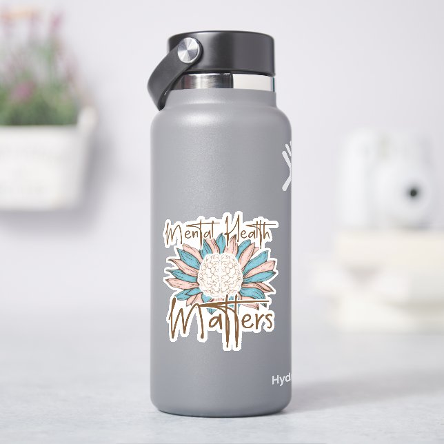 Psykisk hälsa klistermärken (HydroFlask)