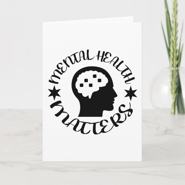 Psykisk hälsa kort (Framsida)