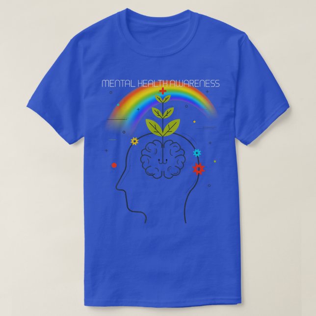 Psykisk hälsa Lgbtq4498 2002 T Shirt (Design framsida)