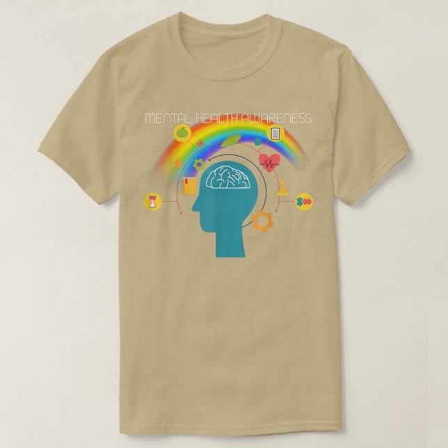 Psykisk hälsa Lgbtq4512 2016 T Shirt (Design framsida)