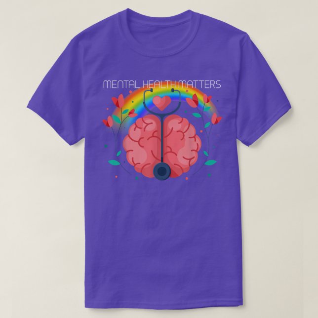 Psykisk hälsa Lgbtq 4519 2023 T Shirt (Design framsida)