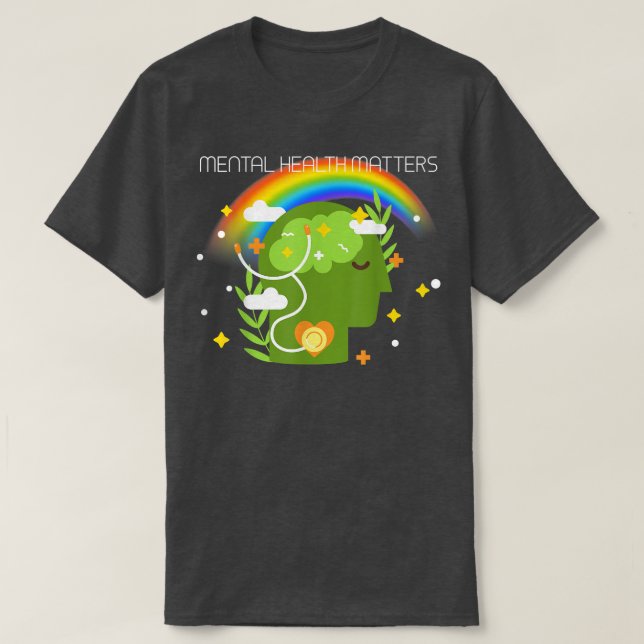 Psykisk hälsa Lgbtq 4523 2027 T Shirt (Design framsida)