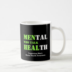 Psykisk hälsa MANAR SOM PRATAR HÄLSOTID ATT TALA Kaffemugg