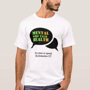 Psykisk hälsa MANAR WHO TALA HÄLSO- OCH SJUKVÅRD T Shirt