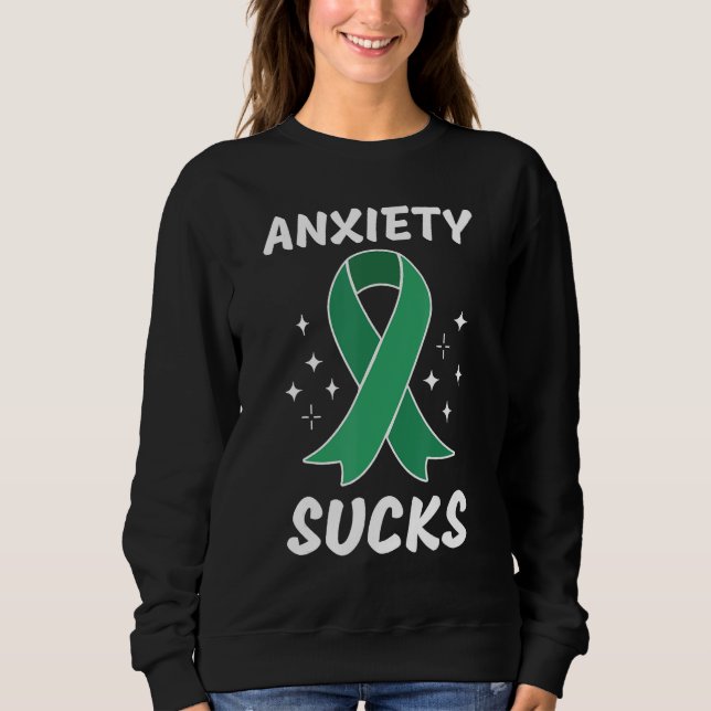 Psykisk Hälsa Medvetenhet, Ångest suger_1 T Shirt (Framsida)