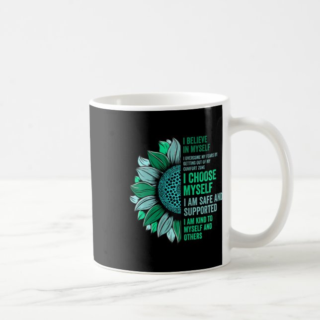 Psykisk Hälsa Medvetenhet- Avsluta Stigmatiseringe Kaffemugg (Höger)