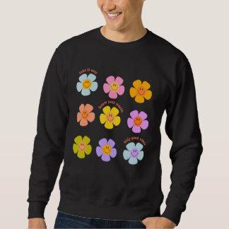 Psykisk Hälsa Medvetenhet Citat Växt Söt Blomma P Lång Ärmad Tröja
