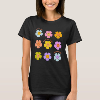 Psykisk Hälsa Medvetenhet Citat Växt Söt Blomma P T Shirt