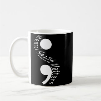 Psykisk Hälsa Medvetenhet Eftersom Det Spelar Roll Kaffemugg