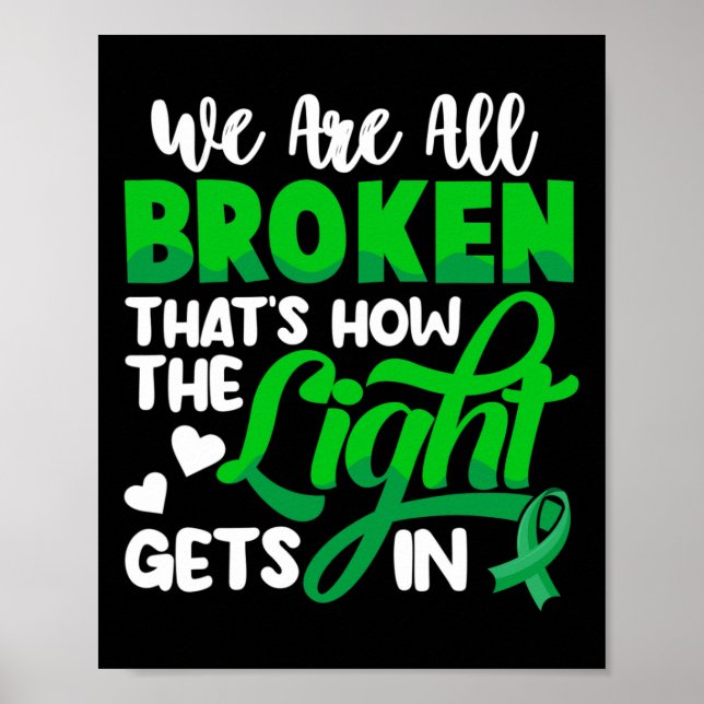 Psykisk hälsa - medvetenhet Manar Poster (Framsidan)