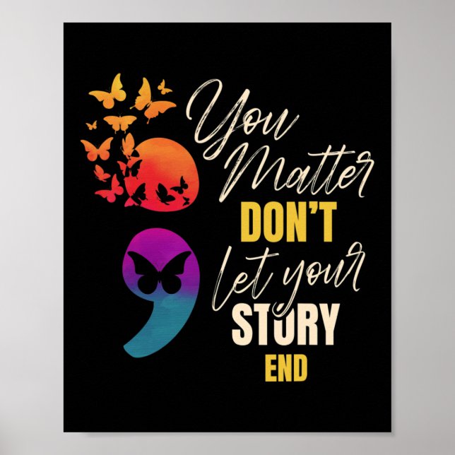 Psykisk Hälsa Medvetenhet Prevention  Poster (Framsidan)