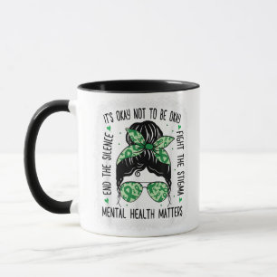 Psykisk hälsa - Mentalhälsofrågor - Bun Mental Hea Mugg
