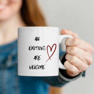 Psykisk Hälsa Mugg Positiv Citat Bekräftelse Prese