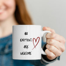 Psykisk Hälsa Mugg Positiv Citat Bekräftelse Prese