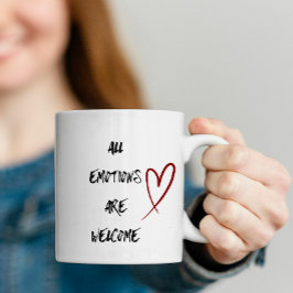 Psykisk Hälsa Mugg Positiv Citat Bekräftelse Prese