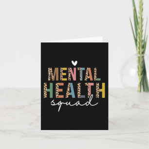 Psykisk hälsa på torget Stigma Mental Health F Kort