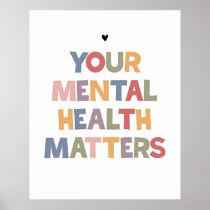 Psykisk hälsa poster
