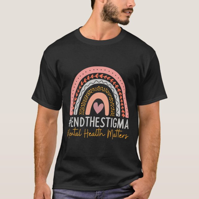 Psykisk hälsa - problem sätter stopp för tigma Rai T Shirt (Framsida)