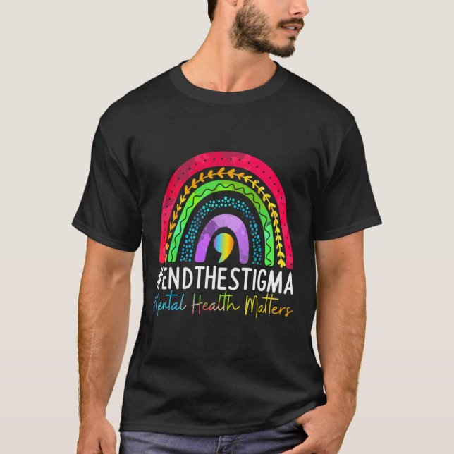 Psykisk hälsa - problem sätter stopp för tigma Rai T Shirt (Framsida)