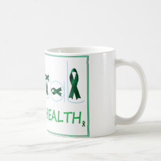 Psykisk hälsa Rosett band Kaffemugg