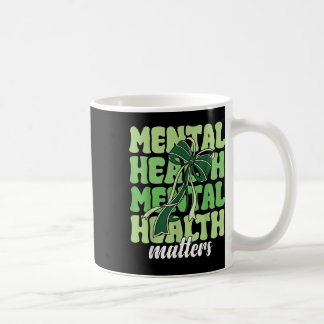 Psykisk hälsa S Coquette Mental Health Awareness W Kaffemugg