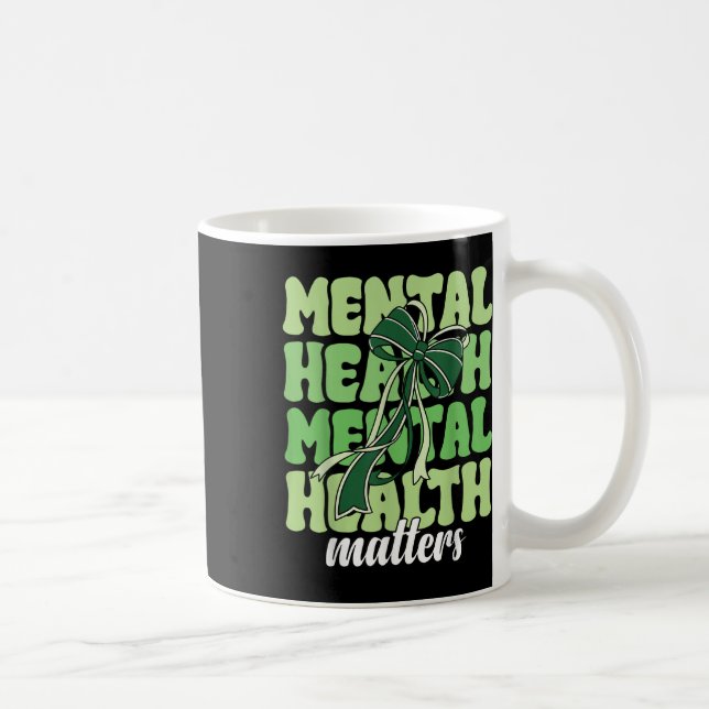 Psykisk hälsa S Coquette Mental Health Awareness W Kaffemugg (Höger)