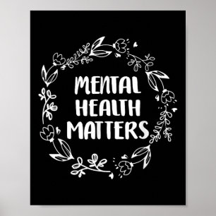Psykisk hälsa S-medvetenhet Självmordsförebyggande Poster