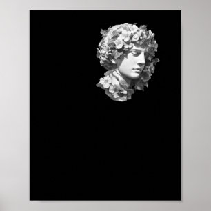 Psykisk hälsa S (monokrom version) Poster