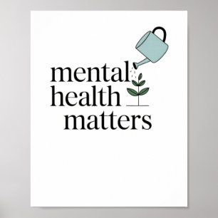 Psykisk hälsa S Sticker21 Poster