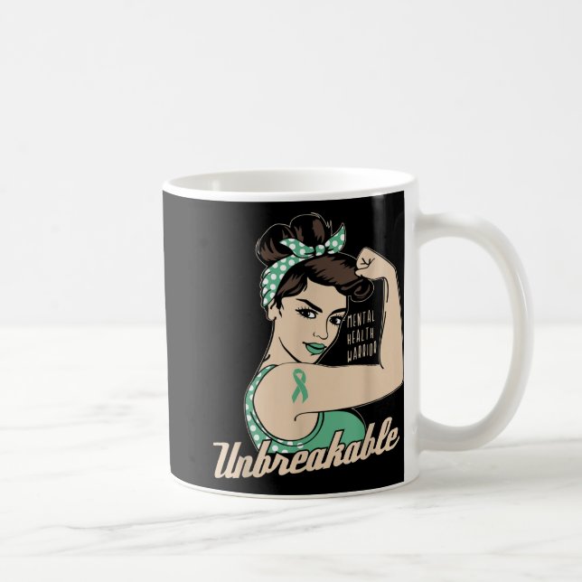 Psykisk hälsa Sjukdom Suicide Awareness Warrior FN Kaffemugg (Höger)