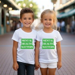 Psykisk hälsa - Spridningsmedvetenhet T Shirt