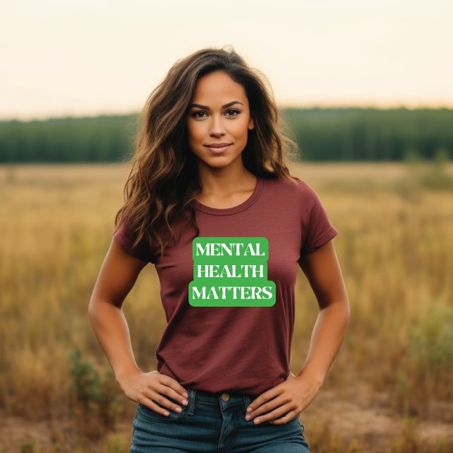 Psykisk hälsa - Spridningsmedvetenhet T Shirt (Skapare uppladdad)