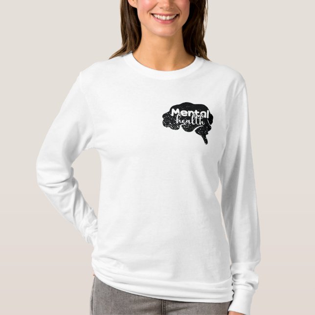 Psykisk hälsa t shirt (Framsida)