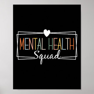 Psykisk hälsa torget Brain Sjukdom Mental Health A Poster