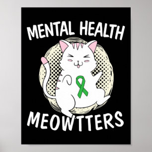 Psykisk hälso- och sjukvård: "Stigma S" är en vikt Poster