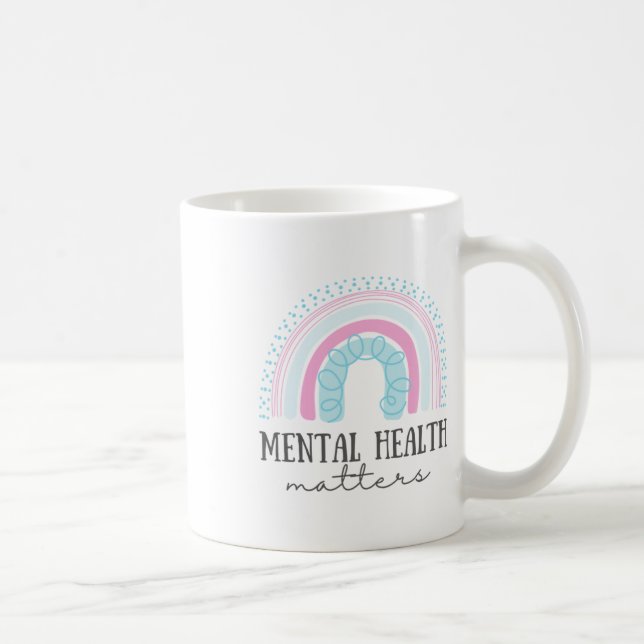 Psykisk hälso - och sjukvårdsinformation Brain The Kaffemugg (Höger)