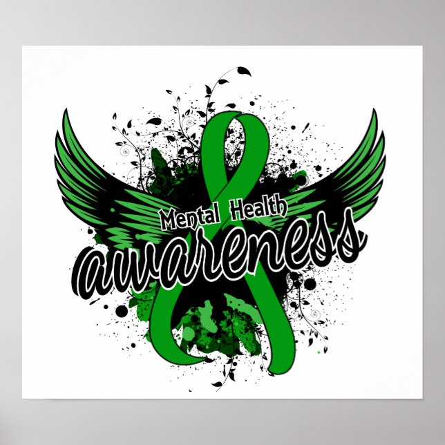 Psykisk hälsomedvetenhet 16 poster (Framsidan)