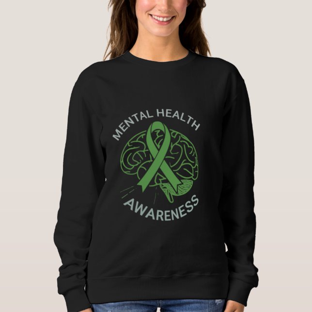Psykisk hälsomedvetenhet 2024,Mind Matters Hoodie T Shirt (Framsida)