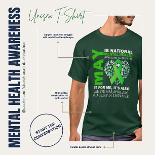 Psykisk hälsomedvetenhet Månad T-Shirt