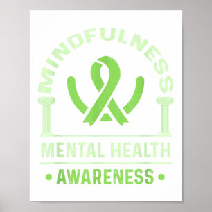 Psykisk hälsomedvetenhet Mental Health Employee Mi Poster