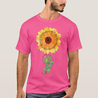 Psykisk hälsomedvetenhet Solros Semikolon4026 T Shirt