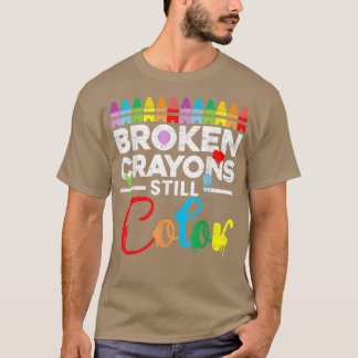 Psykisk hälsomotivation som säger bruten Kritor St T Shirt