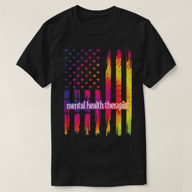 Psykisk hälsoterapeut Mental Health Counselor 55 T Shirt (Design framsida)