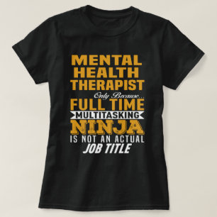 Psykisk hälsoterapi t shirt