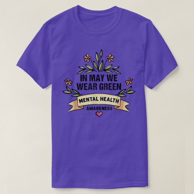 Psykisk hälsovård Föräldrahälsotröja Vi Bära G T Shirt (Design framsida)