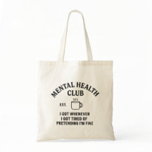 Psykisk Klubb - Tote Bag